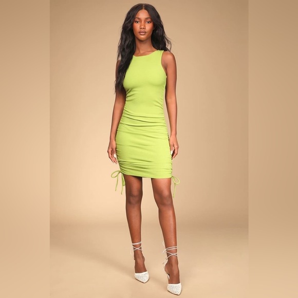 Forever 21 Dresses & Skirts - Neon bodycon mini dress